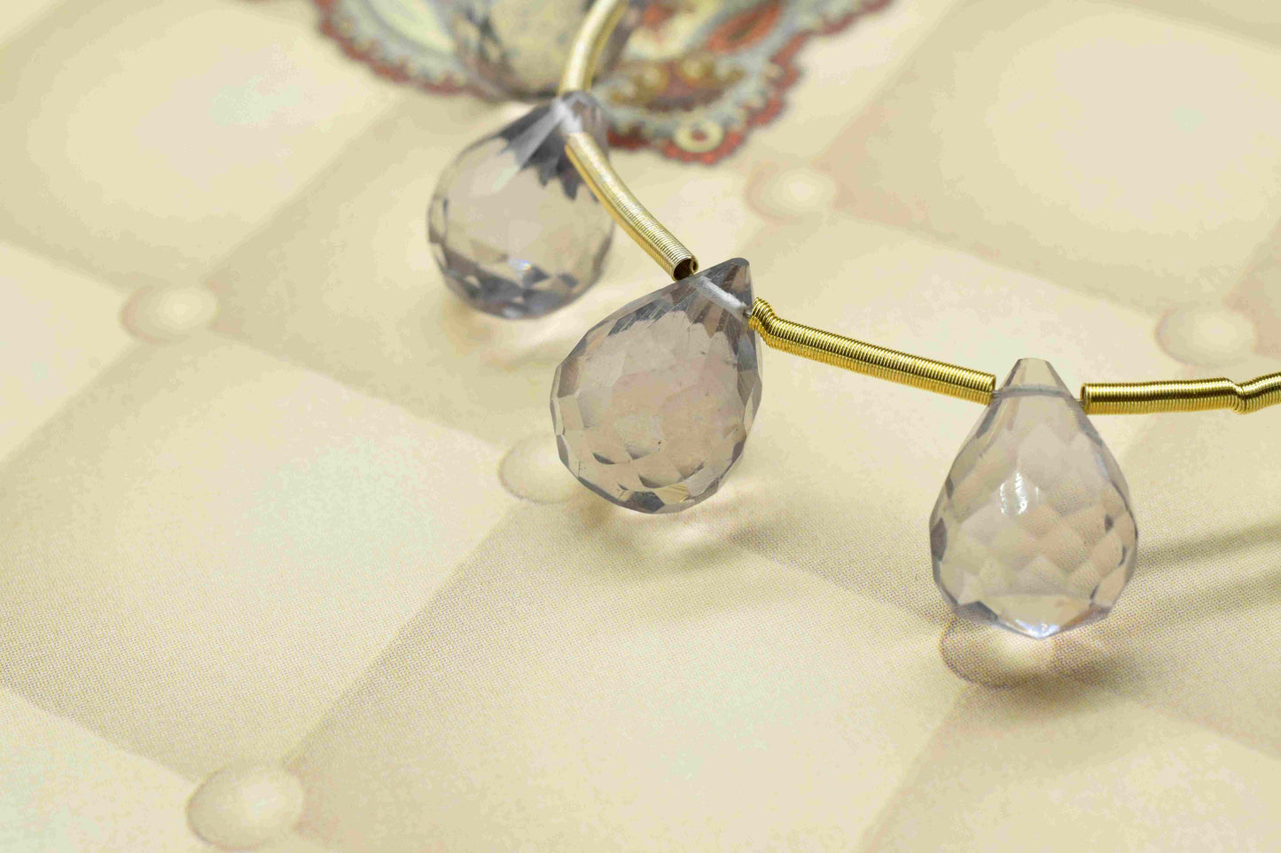 Pink Amethyst Teardrop Faceted Briolettes,Gemstone 10x14mm Teardrop Briolettes,Gemstone Drops,Amethyst Teardrop Jewelry,Jewelry Making,Gift