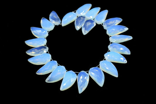 Opalite 10x20mm Horn shape beads,jewelry making Crafts,Shark Tooth shape beads,Opalite Pendants beads,Horn shape Briolettes,Opalite beads