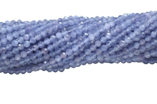 Amethyst AAA Faceted beads/Loose Gemstone Beads/Amethyst Beads Strand For Jewelry Making/Purple Stone Beads/3.5 mm Jewerly Beads/Gift
