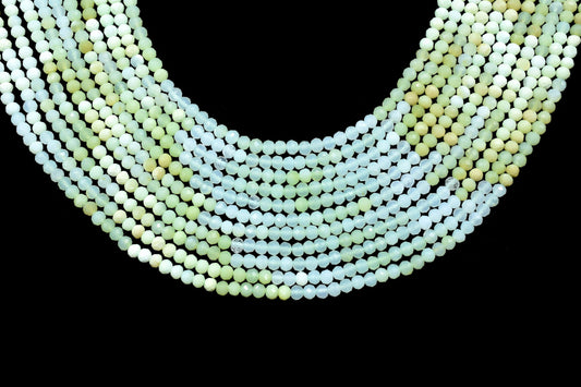 Natural Chrysoprase Faceted Beads,Gemstone Beads Strand,Shaded Chrysoprase Beads,Micro faceted beads,Chrysoprase beads Strand Jewelry Gift