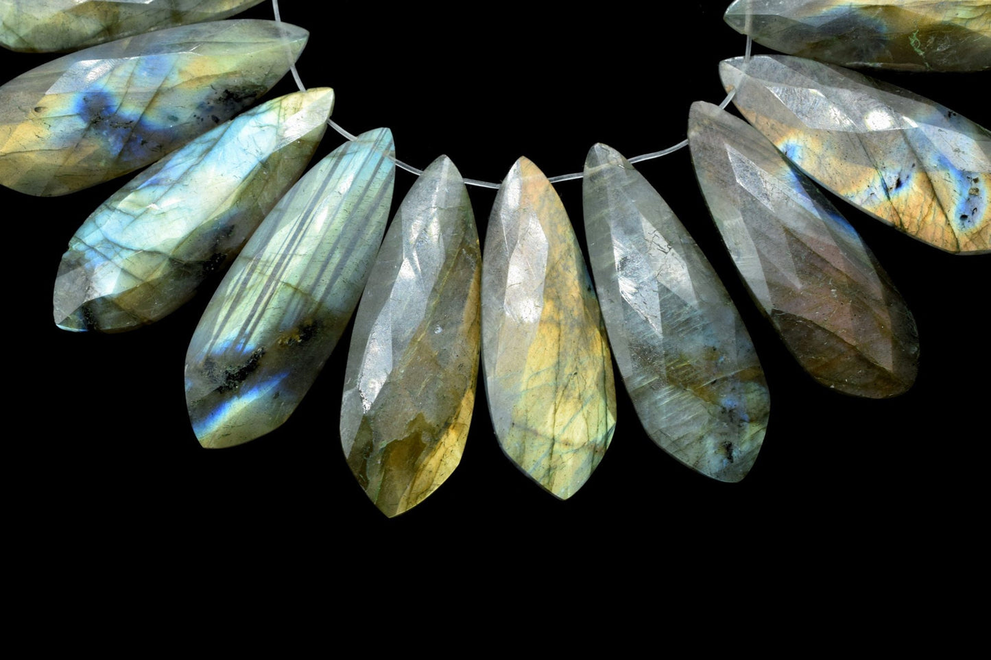 Labradorite Teardrop 10x32mm Briolettes,Labradorite drilled Briolette,Super Finest Quality briolette,Labradorite briolettes jewelry making