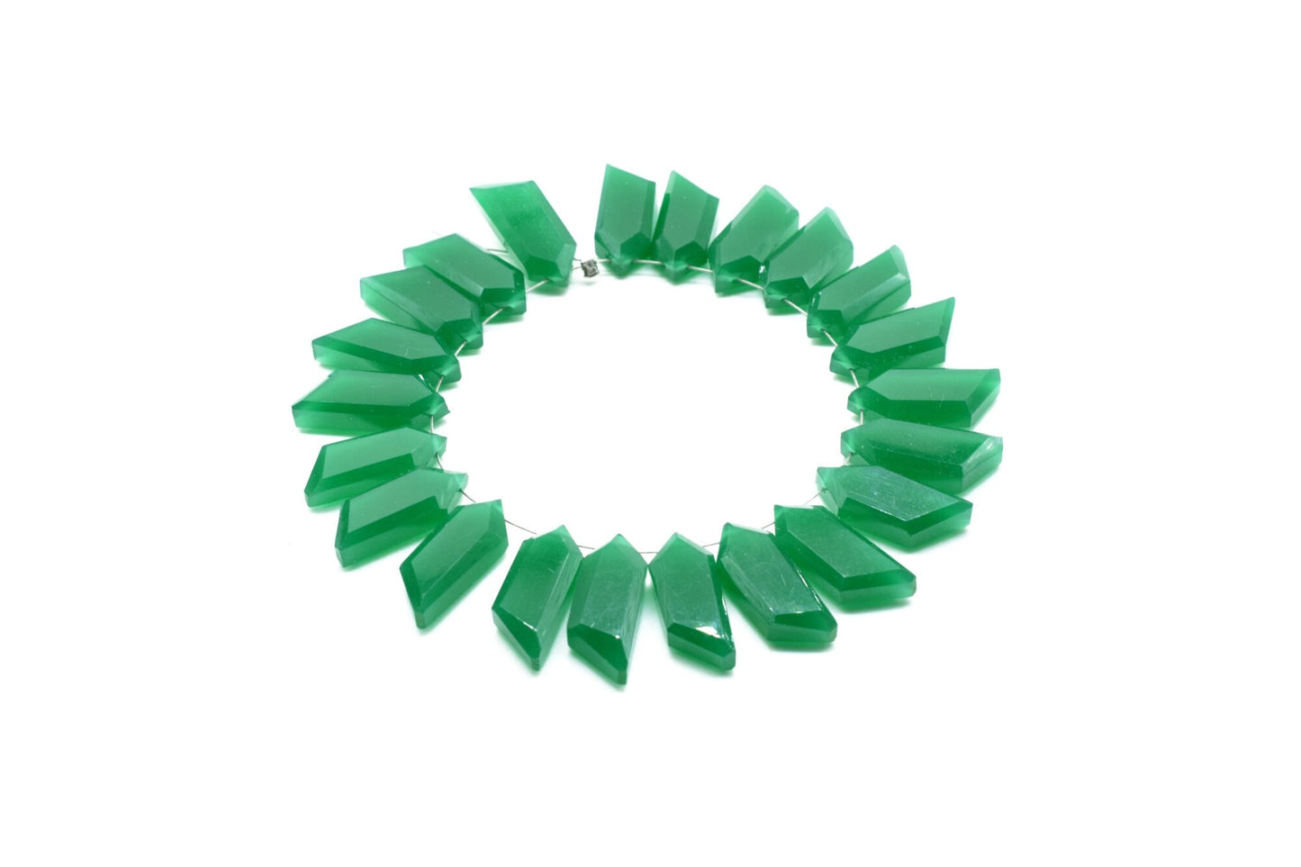 Green Onyx Fancy shape briolette,Green Onyx Briolettes,Green Onyx faceted bead,Gemstone Briolette,jewelry making supplies,Green Onyx stones