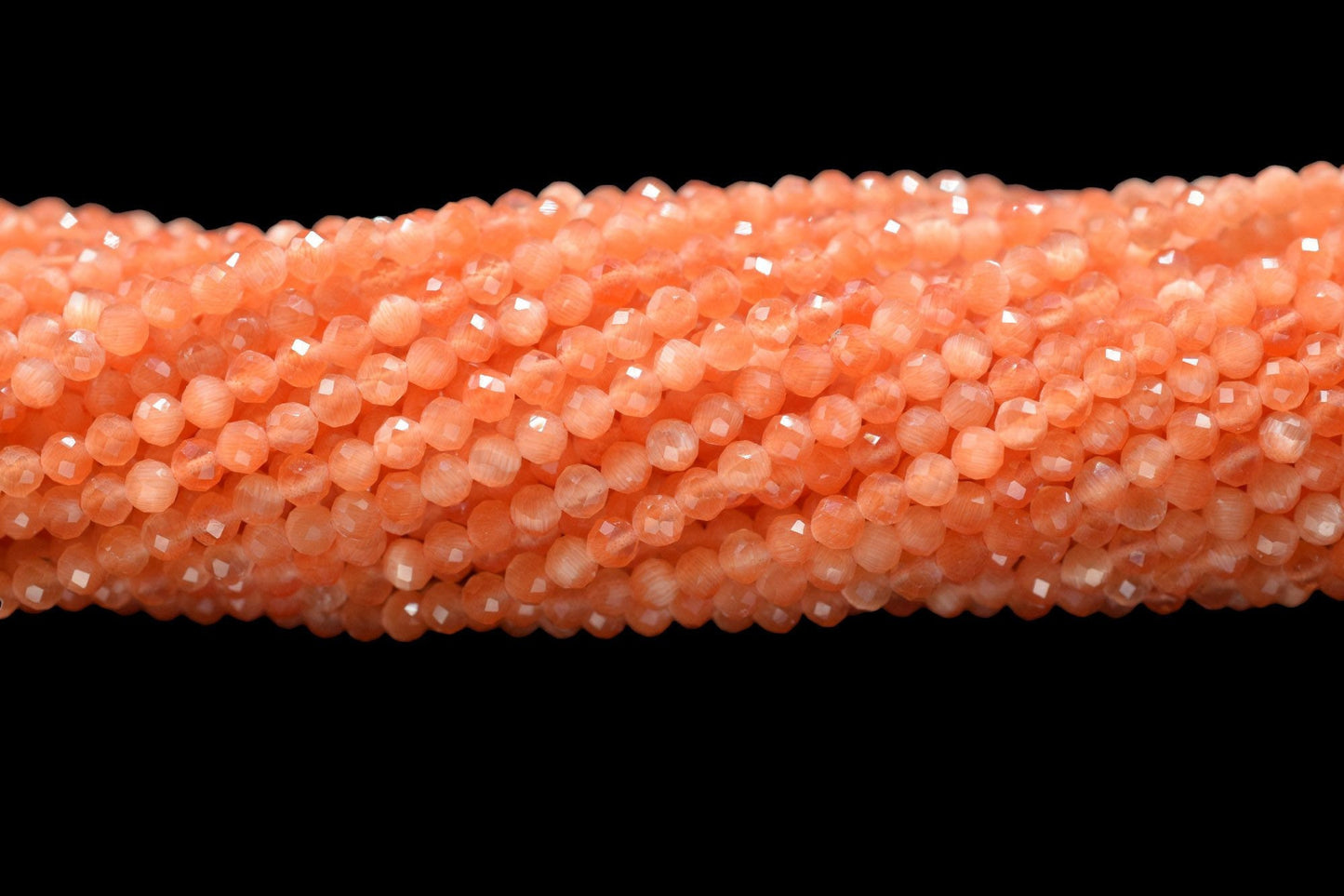 Carnelian AAA Faceted beads/Orane Stone Beads/Rondelle Beads/Jewerly Making Beads/Micro Cut Beads/Loose Gemstone Beads/Wholesale Beads/Gift