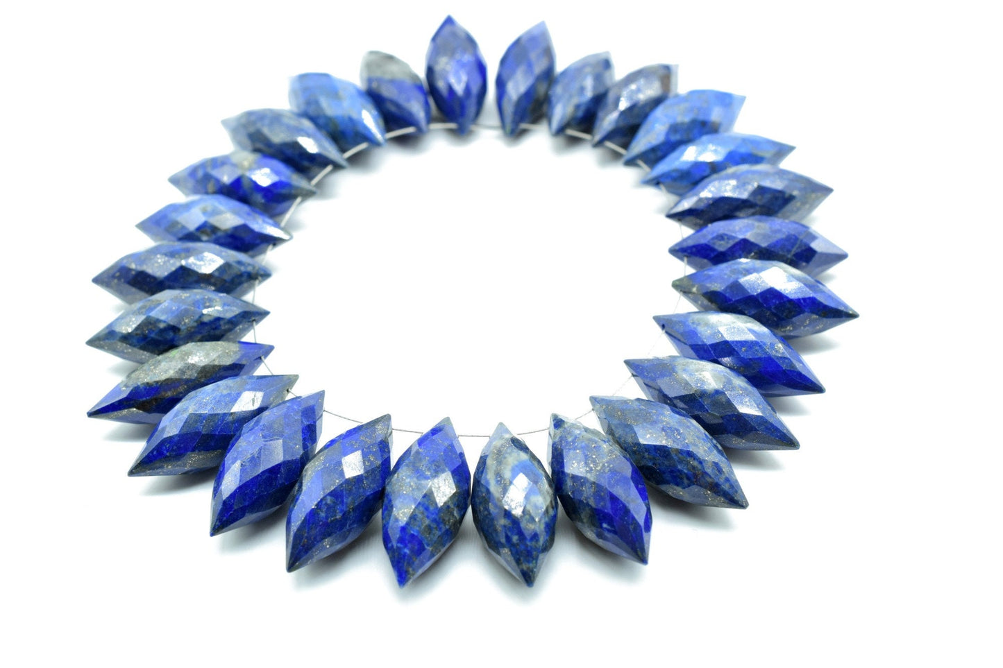 Lapis Lazuli 10x25mm dew drop faceted beads,Fancy Cut Dew Drop Foxtail Briolette,Foxtail Briolette,Gemstone Dew Drop Beads,Lapis Lazuli bead