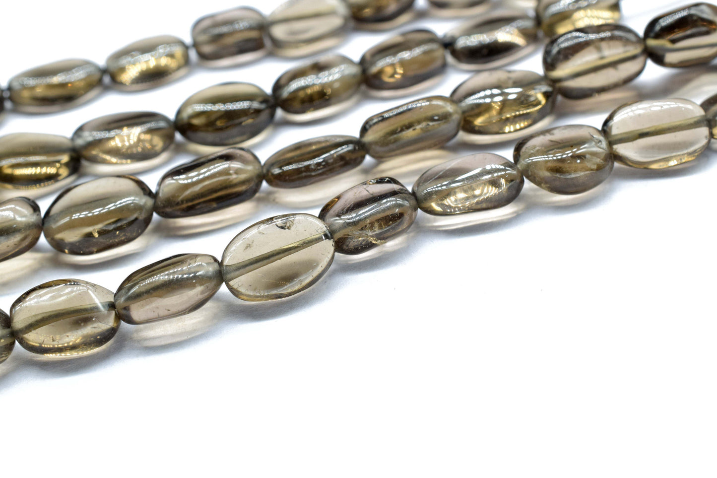 Smokey Quartz Smooth Beads,Natural Top Quality Wholesaler Price Beads,AAA Natural Smokey Quartz Smooth Uneven Shape Nuggets Beads,Gift