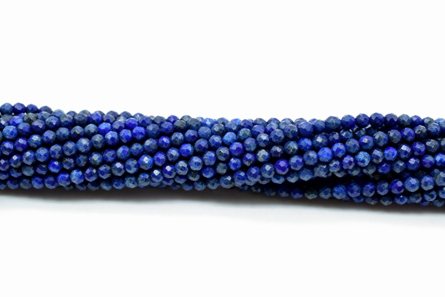 Lapis Lazuli Beads,2mm to 2.5mm faceted Beads,Dark Blue stone beads,Semi Precious Beads,Tiny Spacers beads,fine quality beads,Natural stone