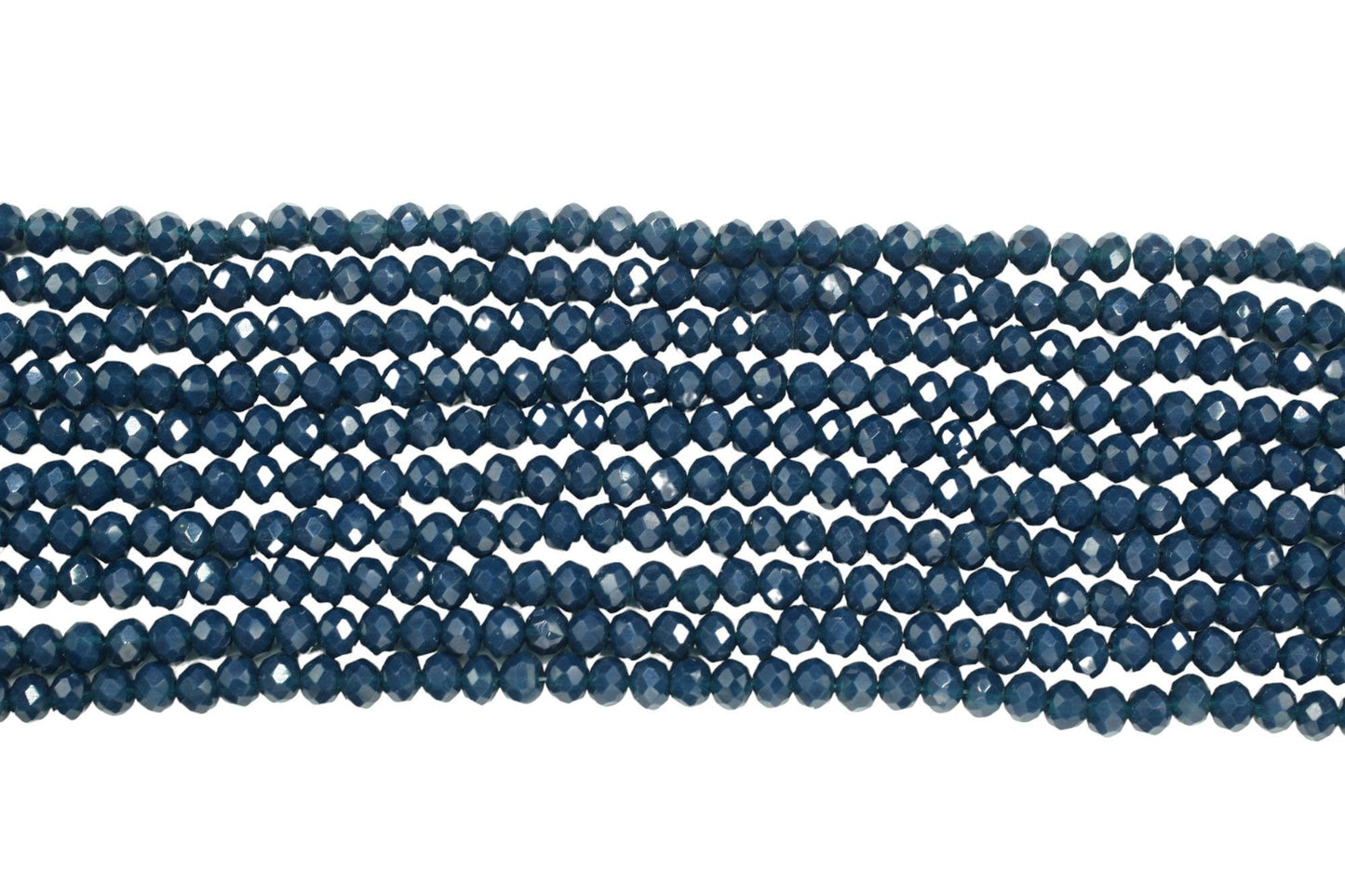 Dark Blue Aget 3.50mm Faceted Beads,Blue Aget Jewelry Making beads,Blue Gemstone Wholesale Beads supplier,Blue Aget Quartz Beads,Aget Beads