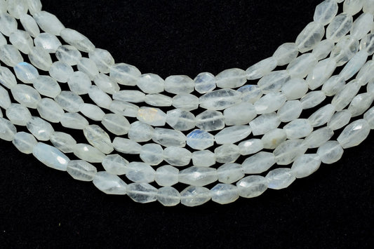 Rainbow Moonstone Flat Faceted Oval Beads, Rainbow Moonstone Beads,Moonstone Faceted Oval Shape Natural Beads,Moonstone briolette Oval beads