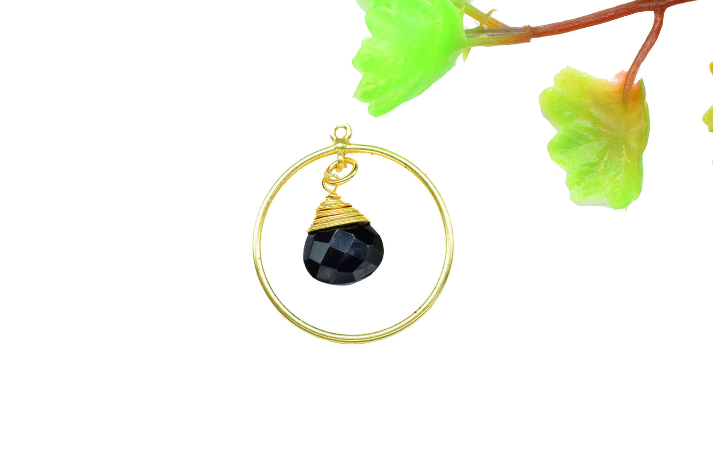 Gemstone Heart Shape Pendant,Heart Beads Dangle Earring,Station Link Supply,Handmade Jewelry,Finding Circle Pendant,Wire Wrapped Component