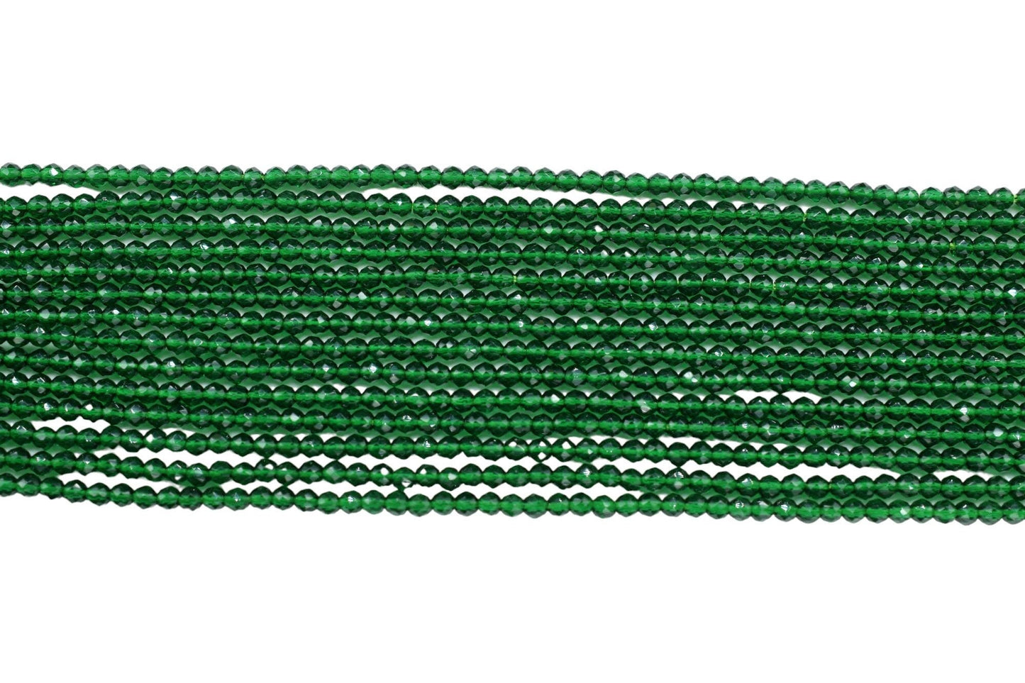 Green Onyx Faceted Beads/Beads Strand/Jewerly Making Beads/2mm Green Beads Strand/Loose Gemstone Beads/Rondelle Beads/Amethyst Strand