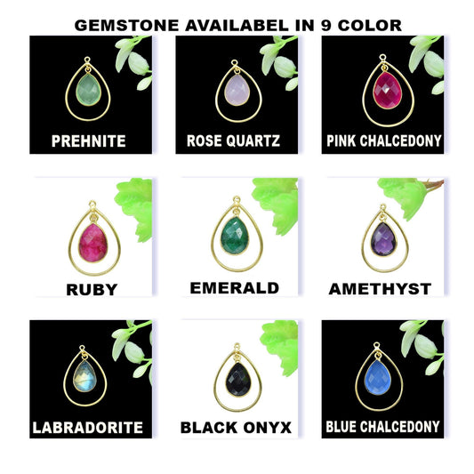 Finding Teardrop Bezel Pendants,Handmade Beads Dangle Earring,Station Link Supply,Statement Pendant Jewelry,Gemstone Finding Components,Gift