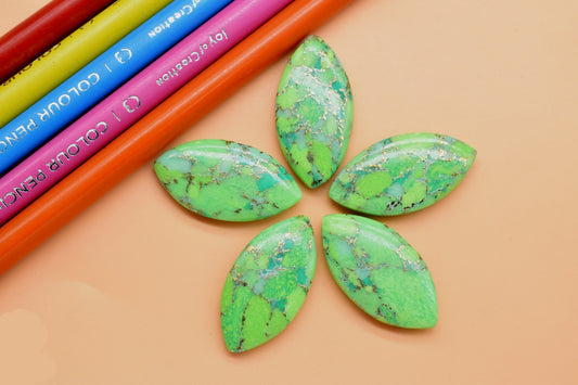 Green Copper Turquoise Marquise Shape Briolettes,15x30mm Marquise Turquoise Briolettes,Turquoise Beads, Green Copper Turquoise Briolette