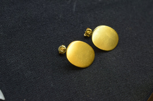 Gold plated Brass Earring post Studs,Oval shape Earring connector,Charms For Earring Making,Earring findings jewelry,Jewelry Supplies,Gifts