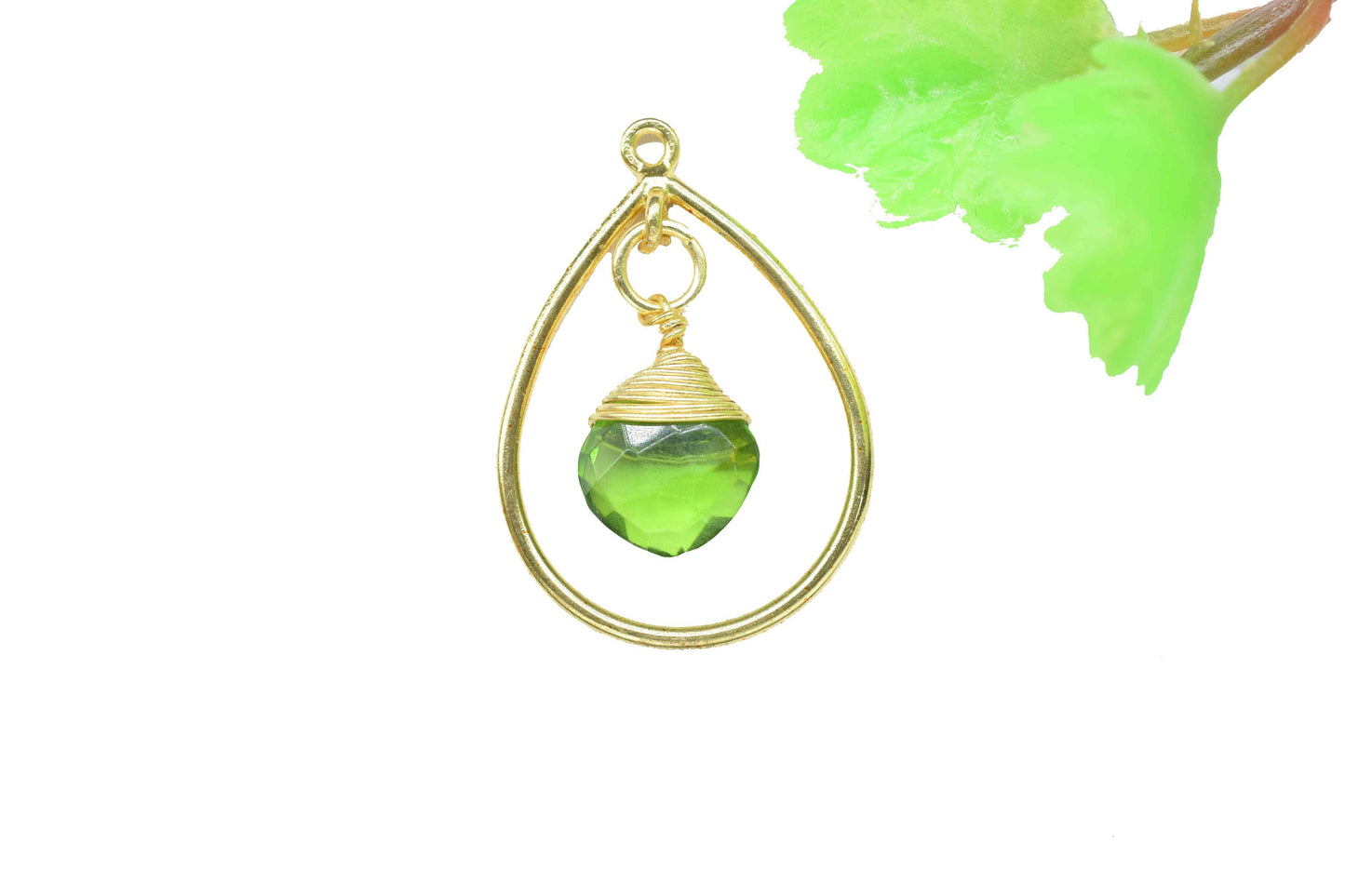 Natural Gemstone Earring,Handmade Wire Wrapped Connectors,Finding Earring,Components Dangle Earrings,Station Link Supply,Pendant Jewelry