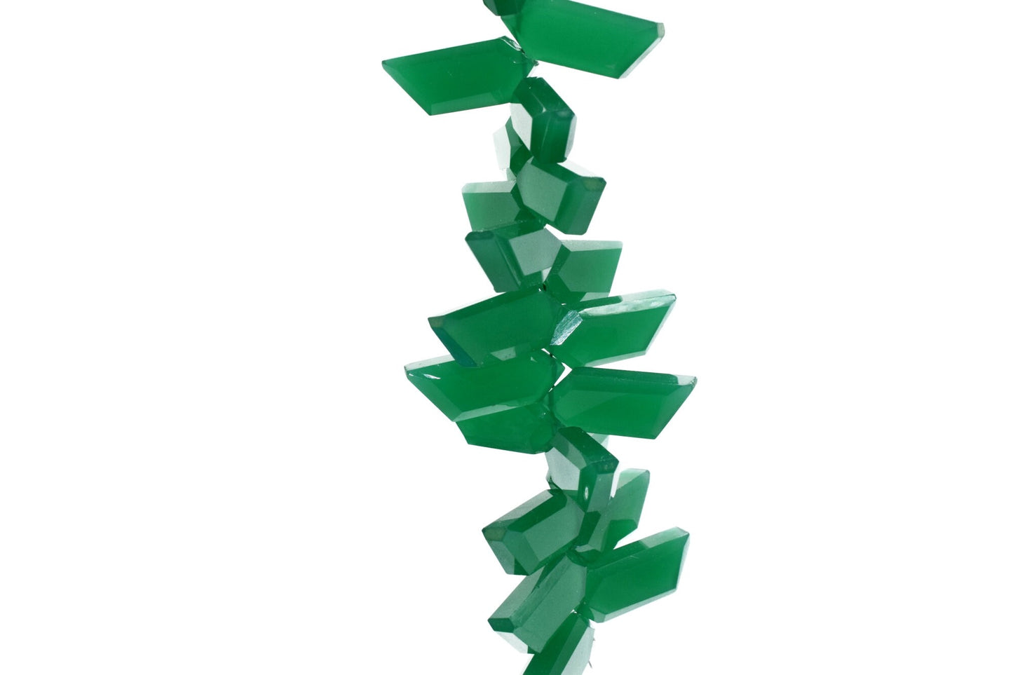 Green Onyx Fancy shape briolette,Green Onyx Briolettes,Green Onyx faceted bead,Gemstone Briolette,jewelry making supplies,Green Onyx stones