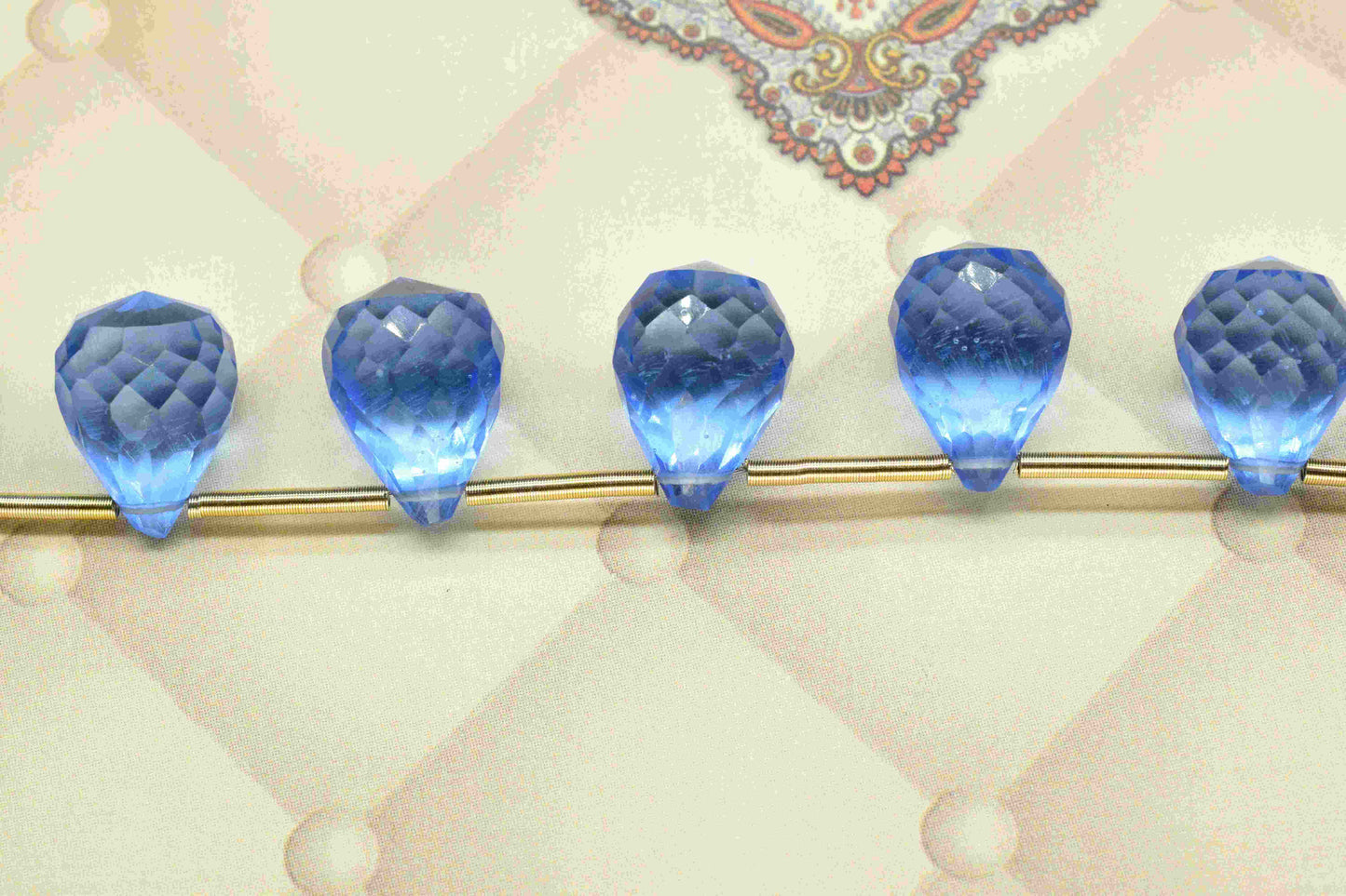 Tanzanite 10x14mm Teardrope faceted Briolettes,Tanzanite Gemstone,AAA Quality Drops,Tanzanite Drop,Faceted Teardrop Jewelry,Drops Briolettes