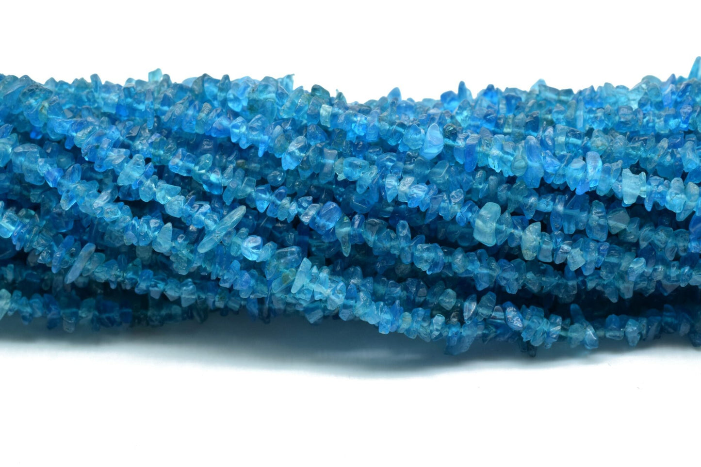 Neon Apatite Chip Beads Strand,Natural Neon Apatite Chips Beads,Uncut Chip Bead,3-6 MM,Polished Bead,Smooth Neon Apatite Chip Gemstone beads