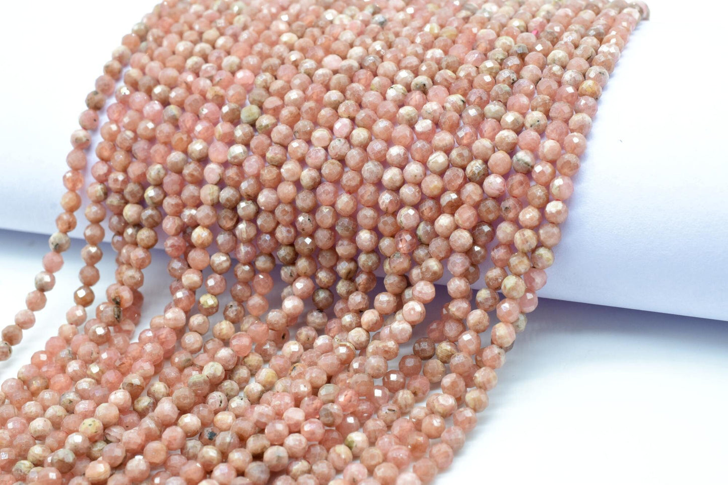 Natural Rhodonite Gemstone beads,Rondelle Beads for Jewelry,Semi Precious Spacer Bead,faceted Rondelle beads,Jewelry making beads,13''strand