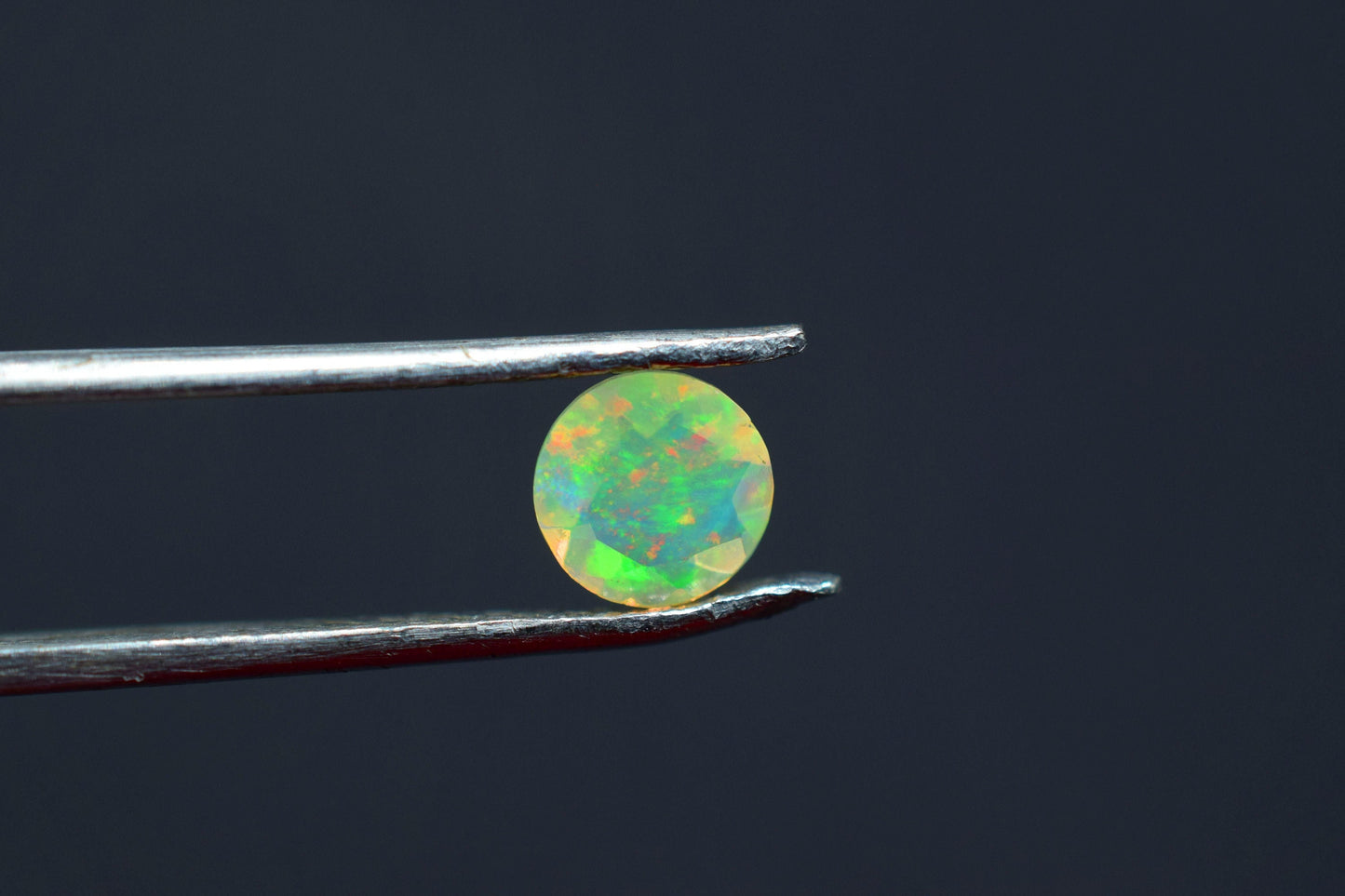 Ethiopian Welo Opal Gemstone,Ethiopian Opal 6mm Round cut Gemstone,Multi Fire Opal Gemstone,Round Calibrated Opal ,6mm Round Faceted Opal