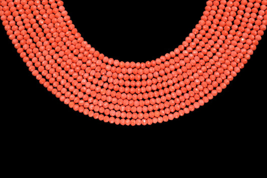 Carnelian 3.50mm Faceted Beads,Carnelian Jewelry Making beads,Gemstone Wholesale Beads supplier,Carnelian Quartz Beads,Carnelian Beads