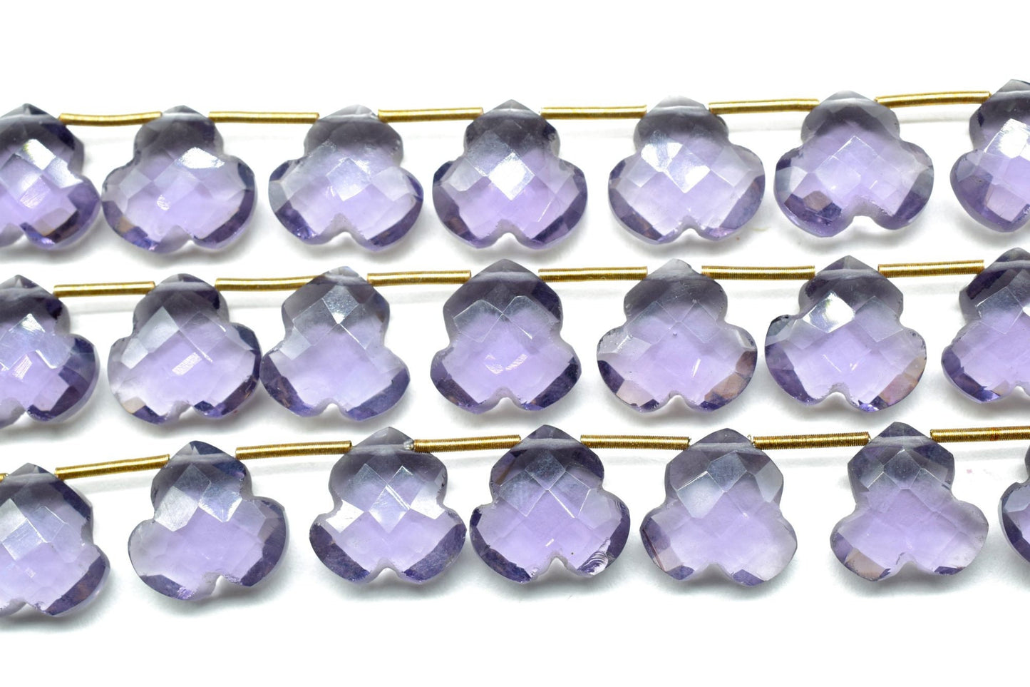 Amethyst fancy Shape Faceted Briolette| Carved Drill Fancy Briolette 5 inch Strand | 10 Pieces,Side Drill |Gemstone Beads for jewelry making