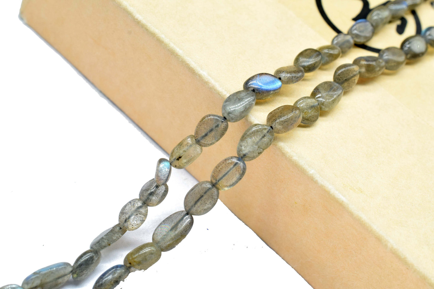 Labradorite Smooth Beads,Labradorite Strand Bead,Grey Gemstone Oval Shape Bead,Handmade Jewelry,AAA Quality,Labradorite Jewelry Making Craft