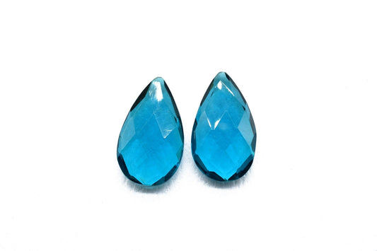 Neon Apatite Faceted 12x20mm Pear Shape Briolettes,Almond Shape Beads,Neon Apatite Briolettes Beads,Apatite Teardrop Bead,Gemstone Briolette