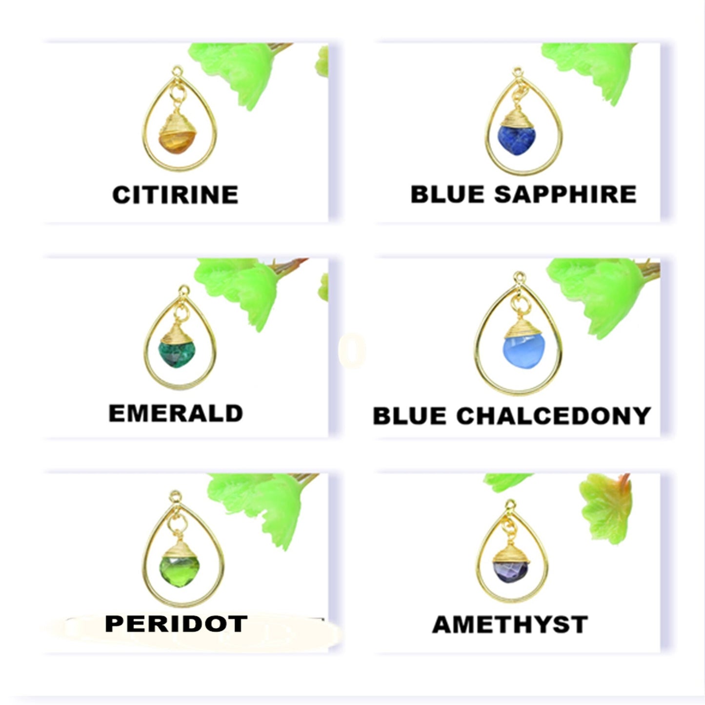 Natural Gemstone Earring,Handmade Wire Wrapped Connectors,Finding Earring,Components Dangle Earrings,Station Link Supply,Pendant Jewelry