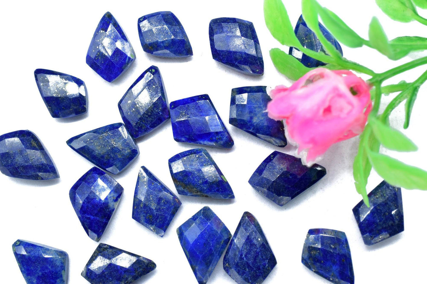 Lapis Lazuli 10x14mm Faceted Tie shape Briolettes,fancy briolette beads,Lapis Lazuli Beads,Lapis Faceted Beads, Lapis Lazuli Briolette beads