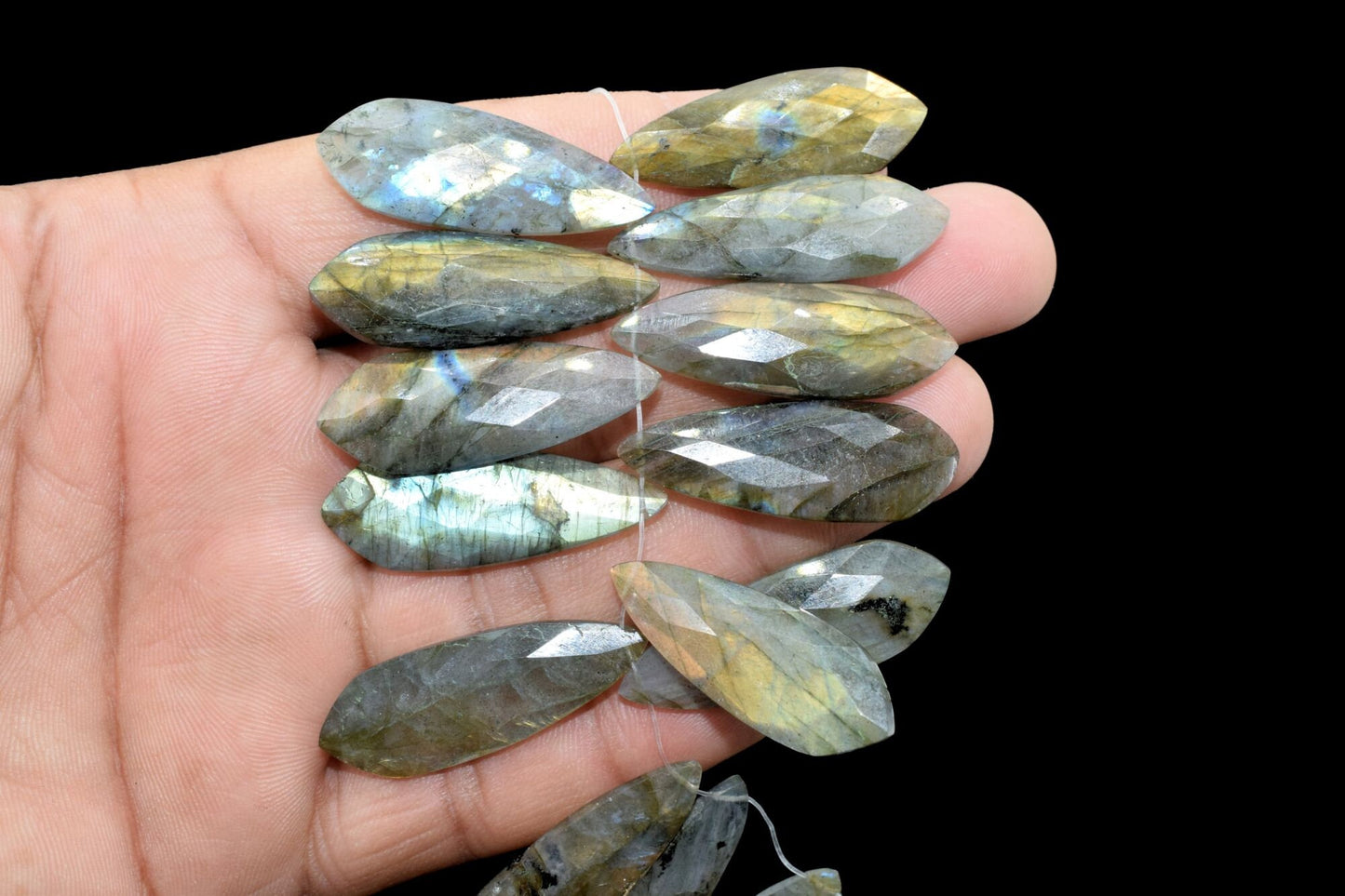 Labradorite Teardrop 10x32mm Briolettes,Labradorite drilled Briolette,Super Finest Quality briolette,Labradorite briolettes jewelry making