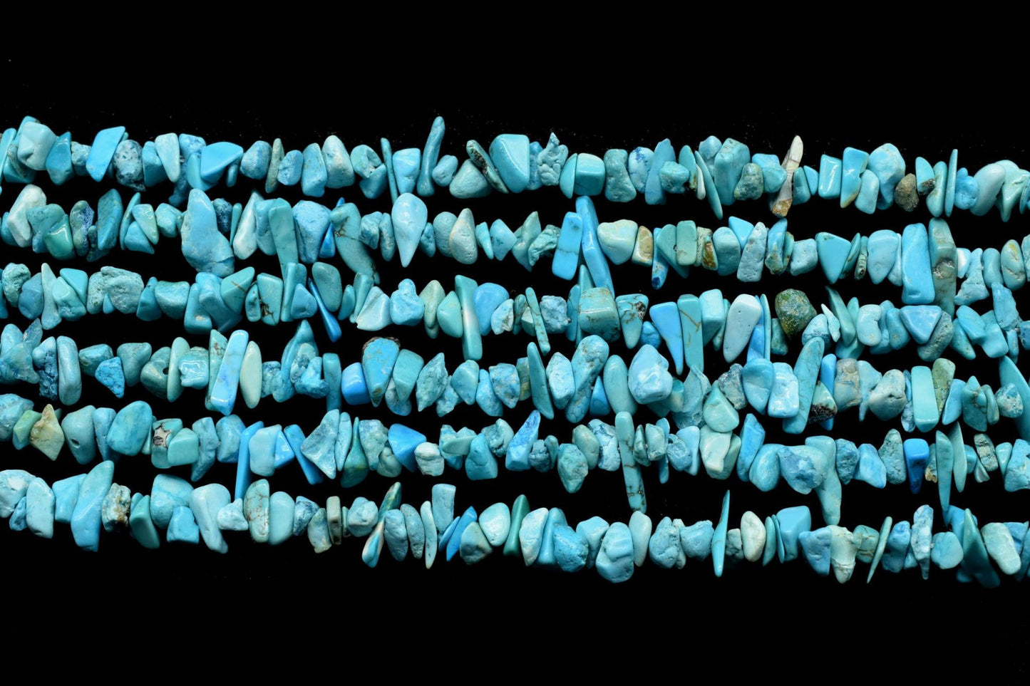 Turquoise Chip Beads Strand,Turquoise Gemstone Strands, Free form Nugget Chips, Chip Bead Strands, Handcrafted Beads, Jewelry making Supply