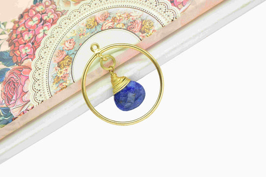 Finding Circle Pendant,Wire Wrapped Finding Component,Gemstone Heart Shape Pendant Jewelry,Handmade Beads Dangle Earring,Station Link Supply