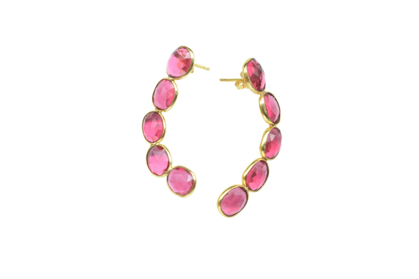 Pink Tourmaline Earring/Gemstone Earring/Bridal Jewelry Earring/Women Earring/Handmade Earring/Bridesmaid earring/Tourmaline Earring/Gift