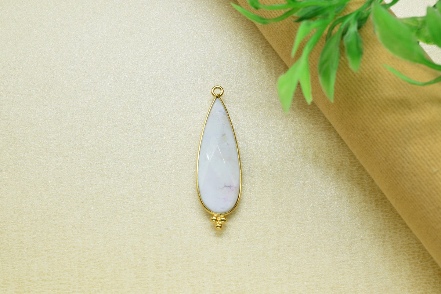 Dendrite Opal 10x30mm Bezel charms,Dendrite Pendant,Station Bezel Link,Single Bail Connectors Supply,Connector Pendant,Gemstone Teardrops