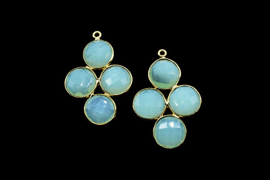 Green opalite bezel Component,Green opalite Attached Bezel Pendant,opalite Bezel connector,opalite Pendant,opalite Earring,opalite Bezel