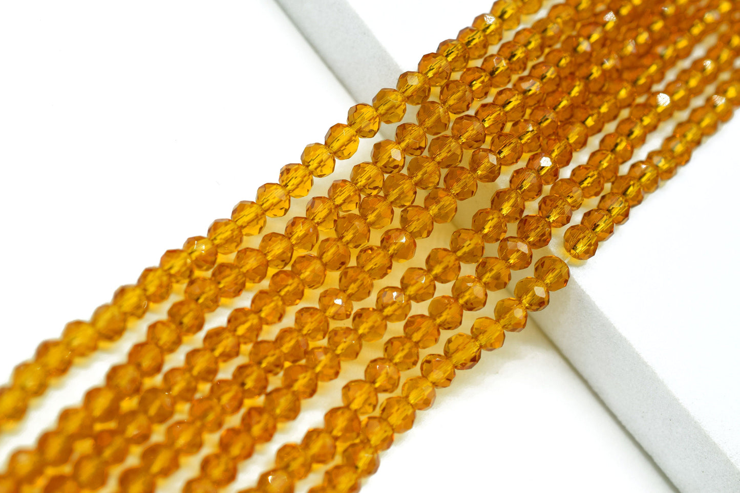 Citrine Quartz Faceted Beads/Loose Gesmstone Beads/Yellow Beads/Jewelry Making Beads/Rondelle Beads Citrine quartz Beads Strand/Beds Faceted