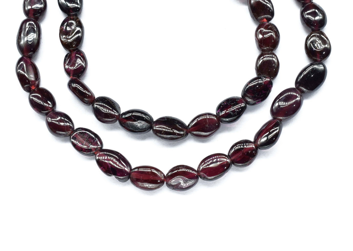 Garnet Oval Smooth Beads,Garnet Strands Beads,Gemstone Oval Shape Beads,Handmade Jewelry,Garnet Strands Beads,AAA Quality Jewelry Making