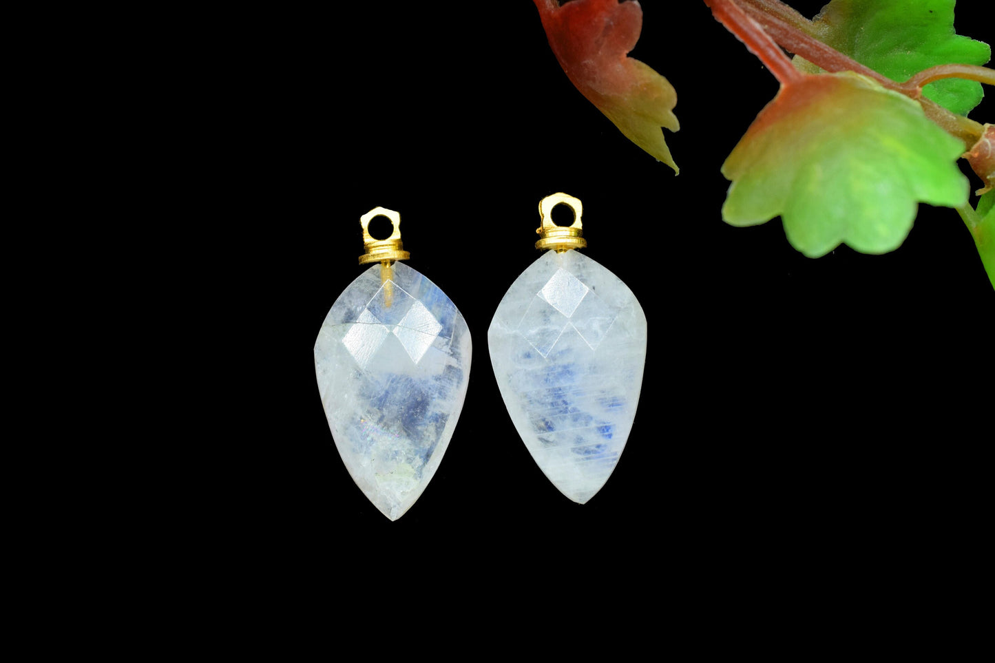 Gemstone Fancy Shape Connectors,Briolettes Drill Pendant charms,Beads jewelry component,Single Bail Pendant,Handmade Earring Connectors,Gift