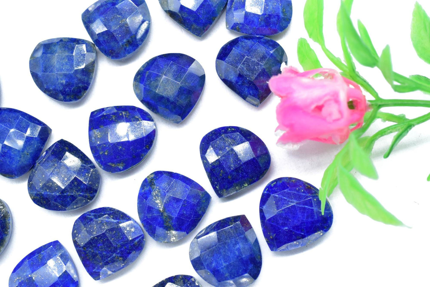 Lapis Lazuli 14mm Heart Shape Briolettes,Lapis Lazuli Briolettes,Lapis Lazuli Jewelry Making Bead,Lapis Lazuli Beads,Lapis Lazuli briolettes