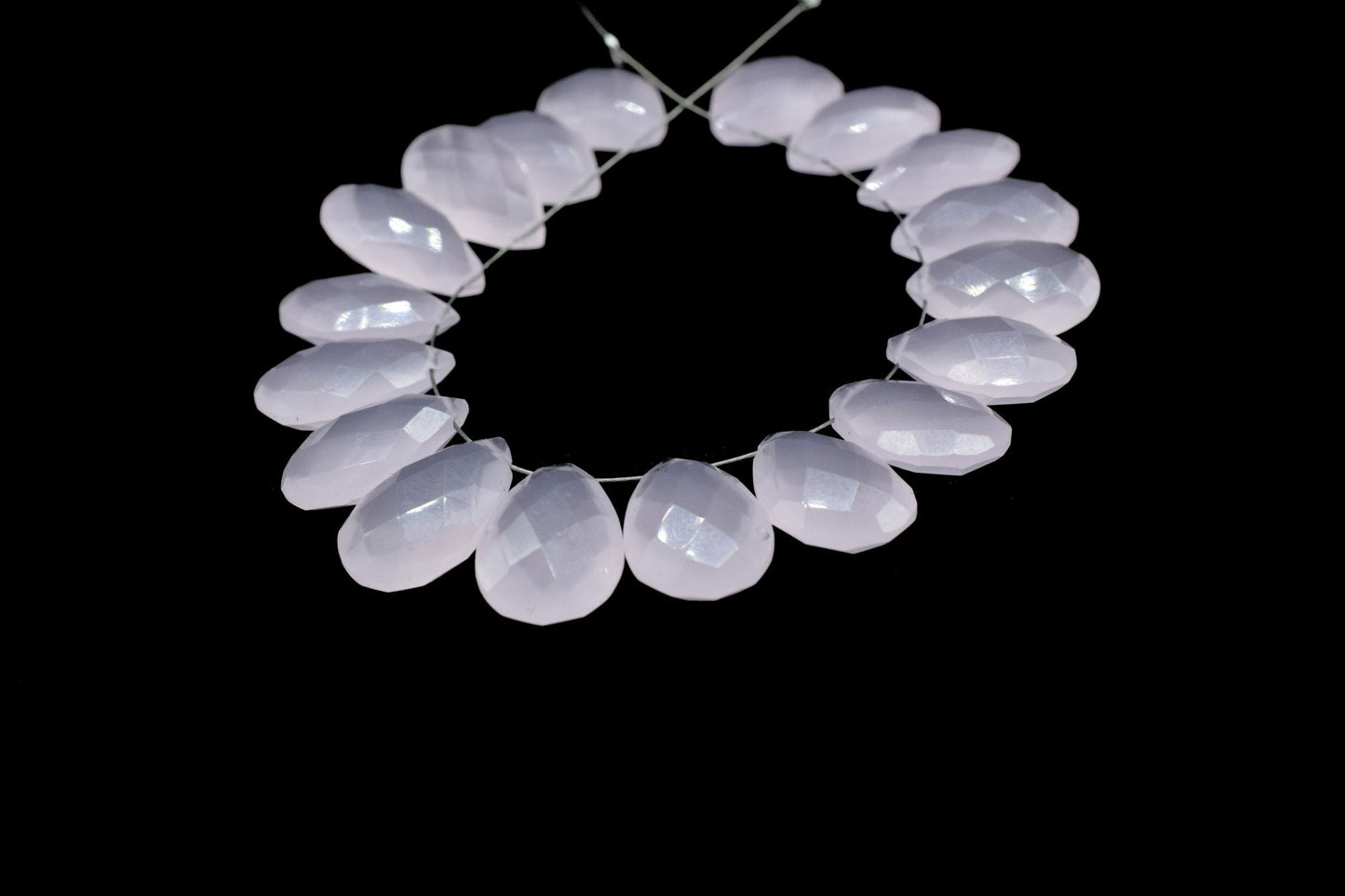 Pink Rose Quartz 10x15mm Faceted Pear Shape Briolettes,Jewelry Making Gemstone,Pear Shape Beads,Rose Quartz TearDrop Beads,Pink Faceted bead