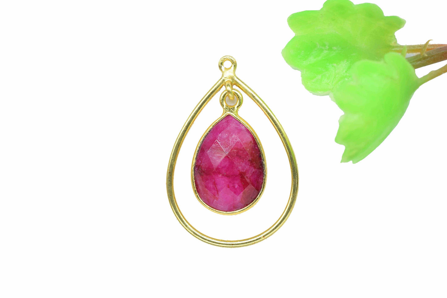 Finding Teardrop Bezel Pendants,Handmade Beads Dangle Earring,Station Link Supply,Statement Pendant Jewelry,Gemstone Finding Components,Gift