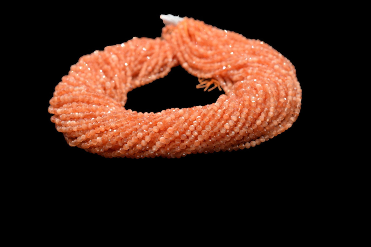 Carnelian AAA Faceted beads/Orane Stone Beads/Rondelle Beads/Jewerly Making Beads/Micro Cut Beads/Loose Gemstone Beads/Wholesale Beads/Gift