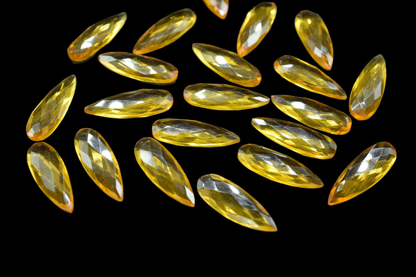 Matched Pairs,Citrine Long Pear Shape Briolettes,,Citrine 10x30mm Faceted Teardrop,Citrine Gemstone Briolettes,Faceted Pear Shape Briolettes