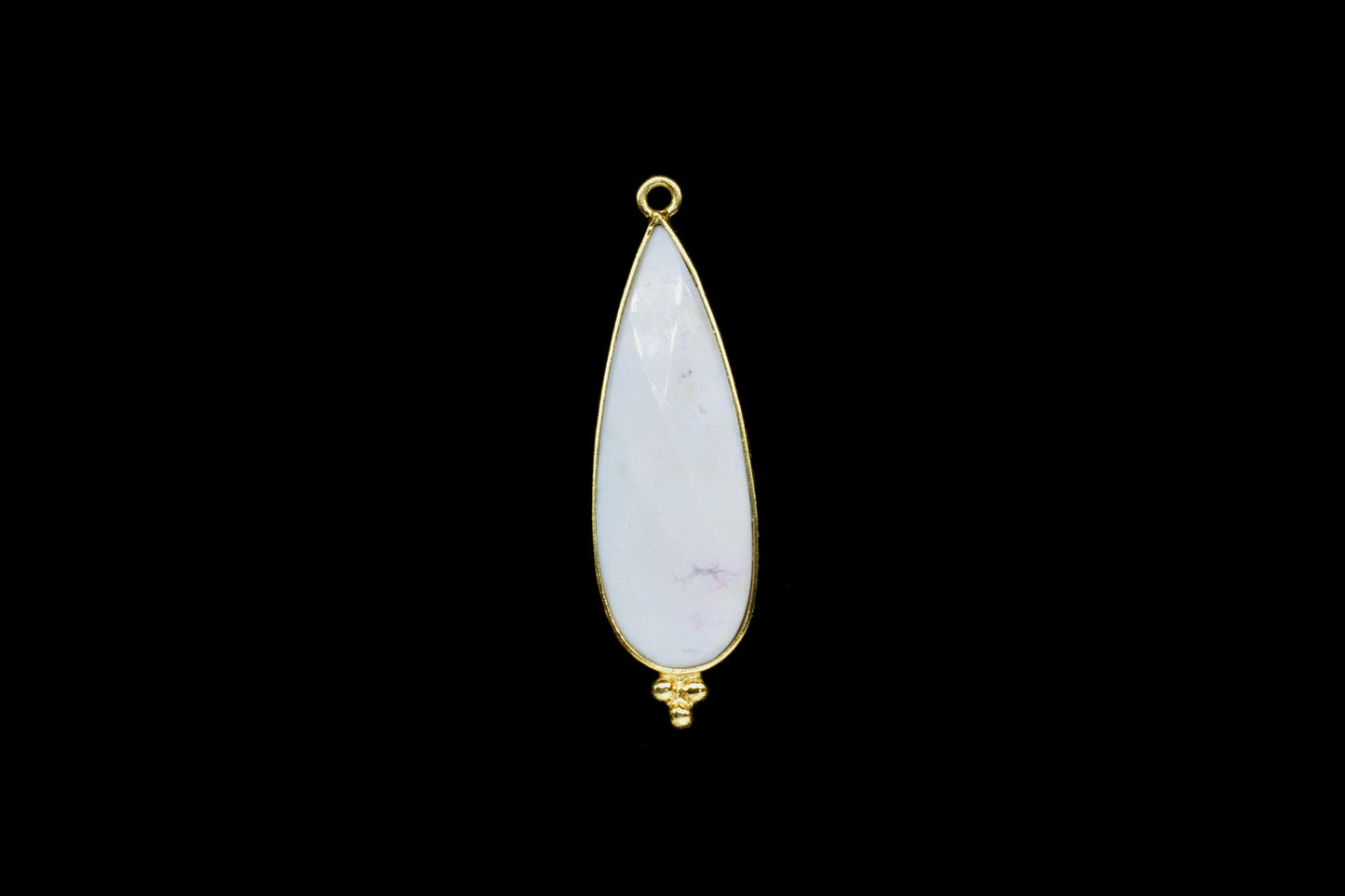 Dendrite Opal 10x30mm Bezel charms,Dendrite Pendant,Station Bezel Link,Single Bail Connectors Supply,Connector Pendant,Gemstone Teardrops