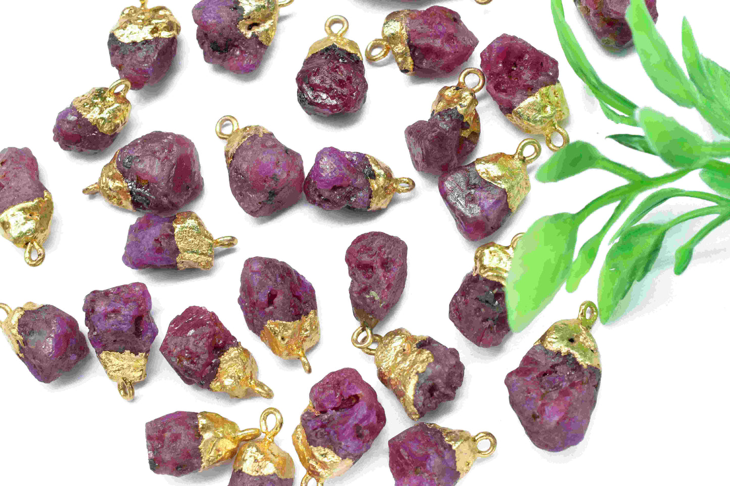 Natural Rough Stone Ruby Pendant,Gemstone Pendant,Rough Gemstone Pendant,July Birthstone,Handmade Pendant Jewelry,Ruby Jewelry,Gift ForWoman