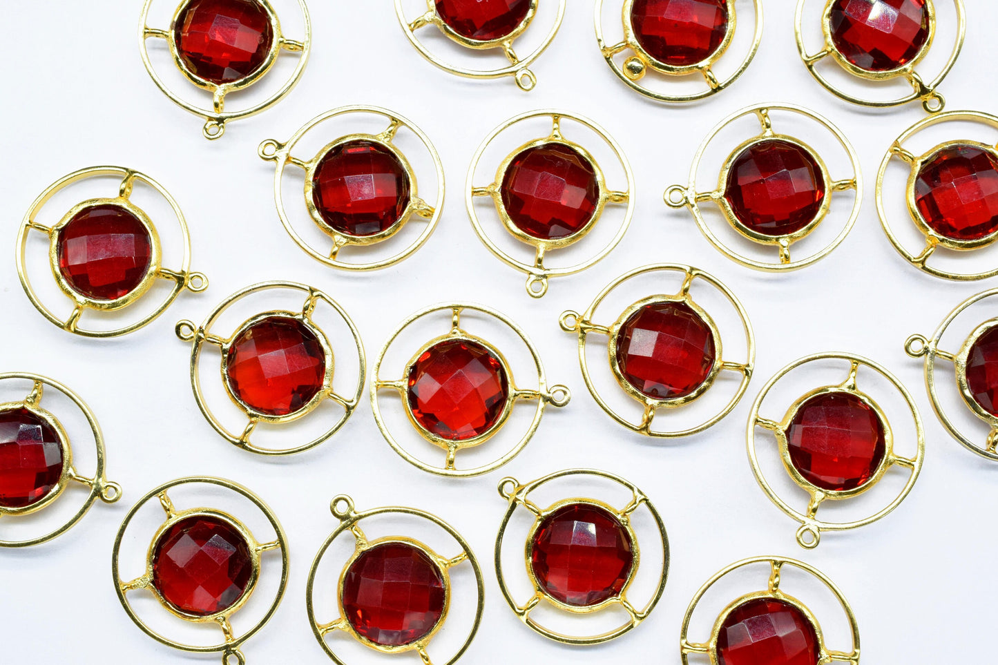 Gemstone Findings Pendant,Handmade Oval Pendant Charm,Single Bail Component,tation Bezel Link,Craft Supplies Tools,Round Findings Connector