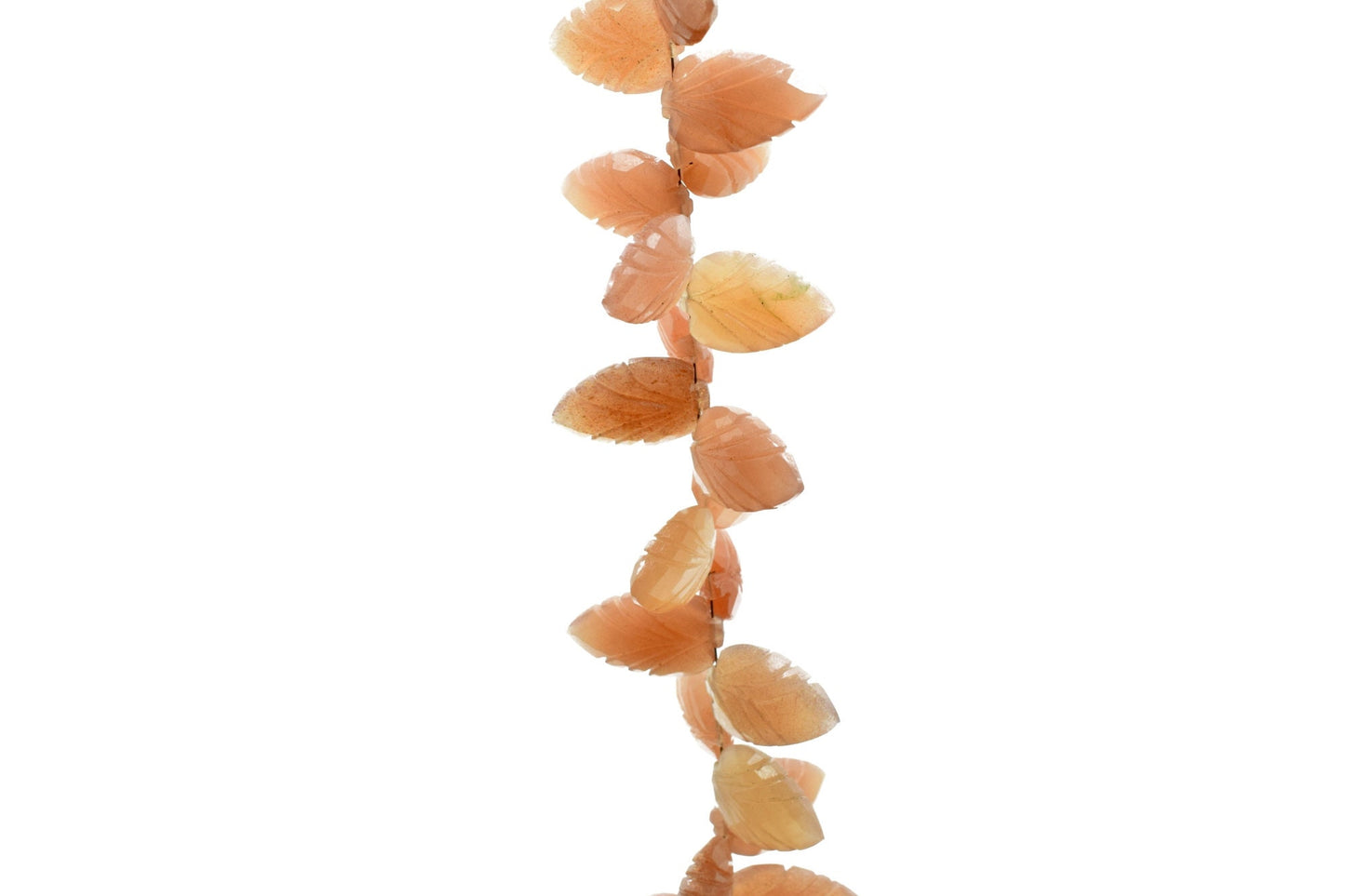 Peach Moonstone Carved Briolettes, Peach Moonstone Fancy Carved Briolettes,Natural Gemstone Beads for jewelry making,Carved Briolettes