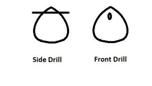 Black Rutile Long drop 10x30mm Briolette, Black Rutile T drilled Briolette ,Tear Drop Briolette ,jewelry supplies , Top Quality Briolette ,