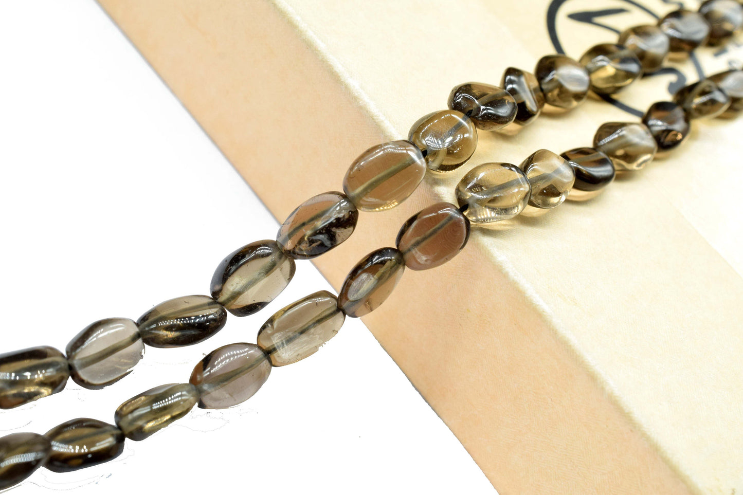 Smokey Quartz Smooth Beads,Natural Top Quality Wholesaler Price Beads,AAA Natural Smokey Quartz Smooth Uneven Shape Nuggets Beads,Gift