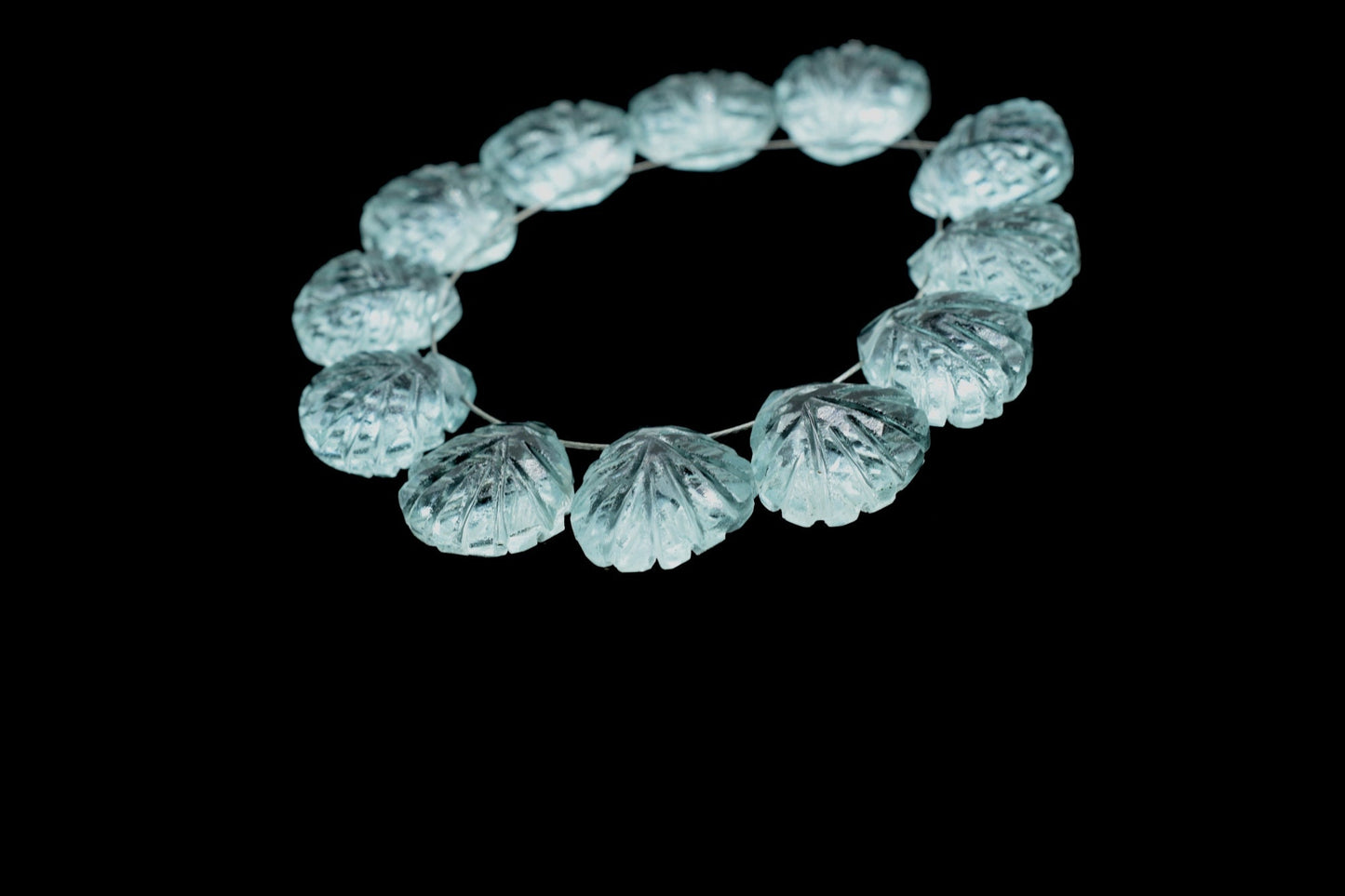 Aquamarine Carving Heart Shape Briolettes,12mm Carved Heart Shape Beads,Aquamarine Heart Shape beads,Aquamarine Briolettes,Aquamarine Beads,